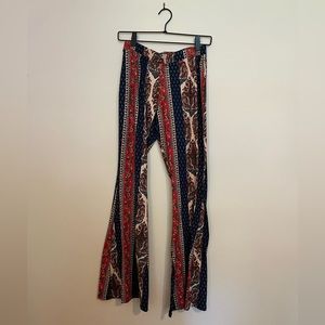 Altered state stretchy boho pants